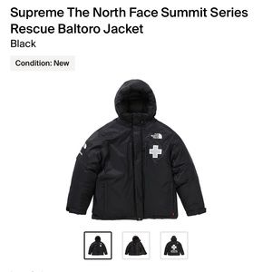 Supreme north face summit series rescue baltoro jacket